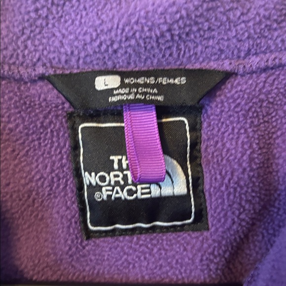 Purple North Face Zip-Up - Picture 3 of 8